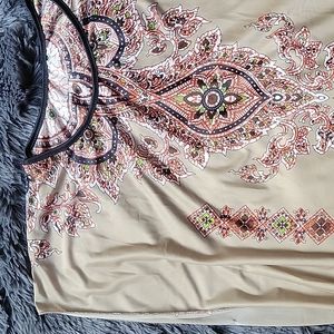 🟢boho top